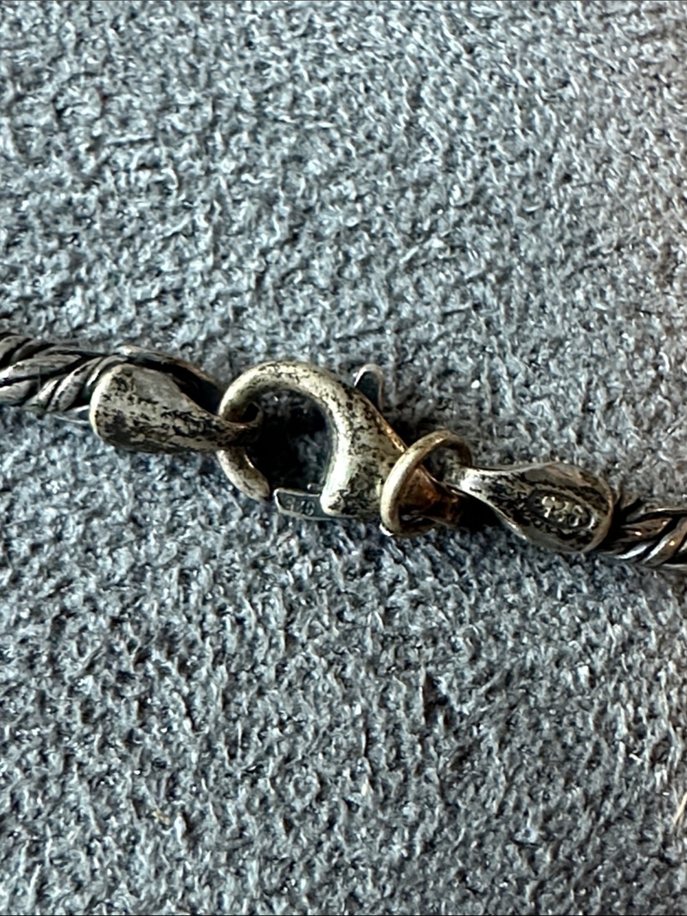Sterling Silver Rope Chain Necklace - Silver - Picture 2 of 5